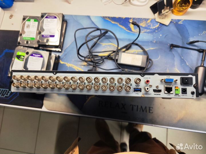 Регистратор для камер видеонаблюдения гибридный