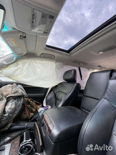 Toyota Land Cruiser 4.6 AT, 2013, битый, 222 000 км