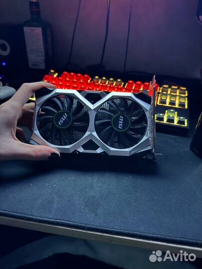 Видеокарта GeForce GTX 1650 MSI Ventus xs
