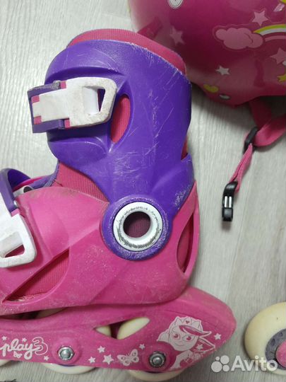 Детские ролики и защита