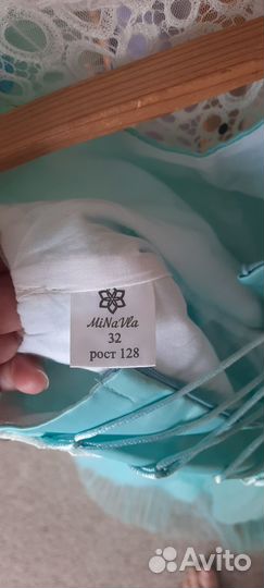 Нарядное платье для девочки 122 128