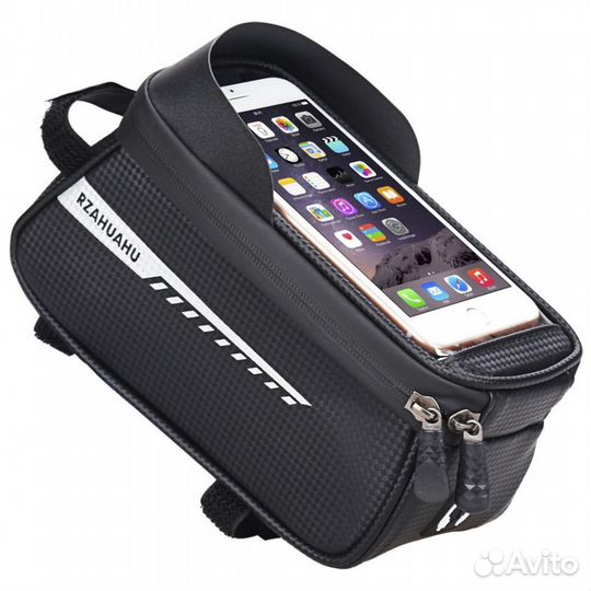 Сумка для велосипеда с прозрачным карманом 21*9*10