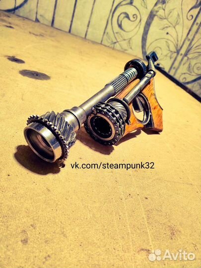 Пистолет стимпанк