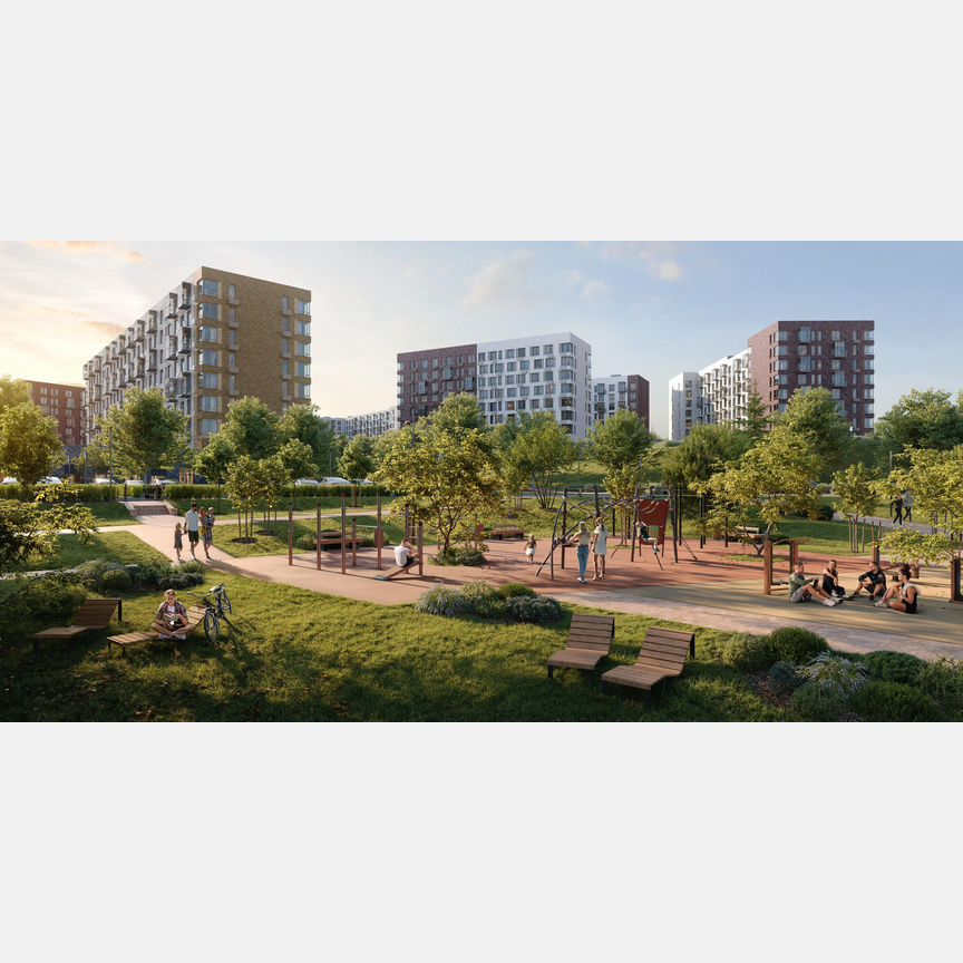 2-к. квартира, 53,9 м², 5/9 эт.