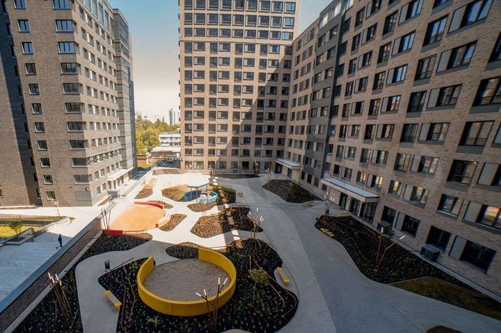 1-к. апартаменты, 44,4 м², 3/9 эт.