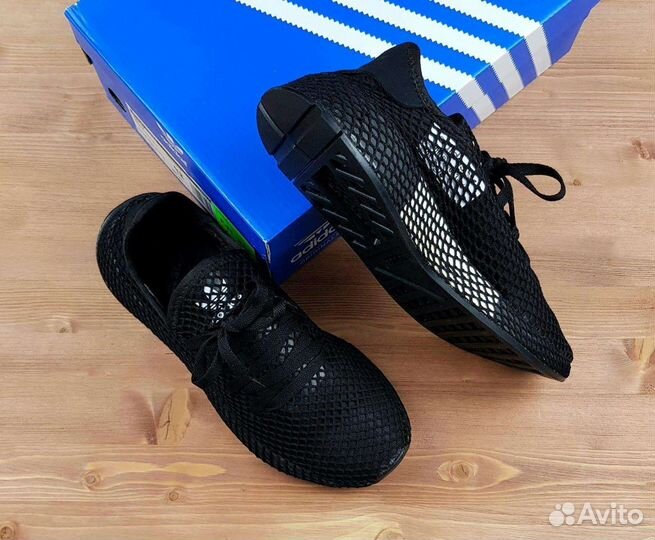 Adidas Deerupt Runner черные мужские