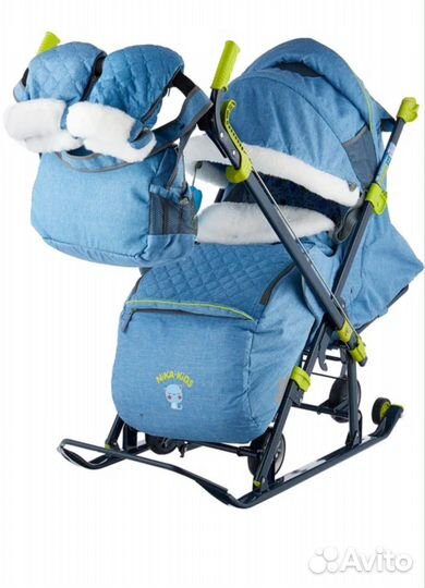Санки коляска ника 7 3