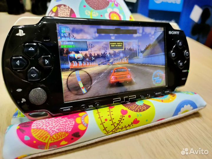 Sony PSP 2008 Black 128GB Реальные игры/Подарок