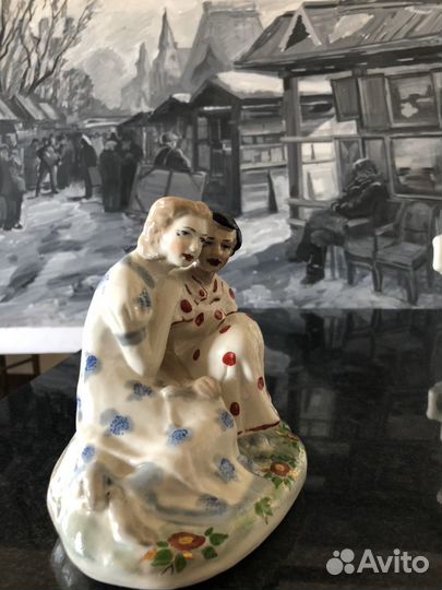 Статуэтка фарфоровая «Дружба»