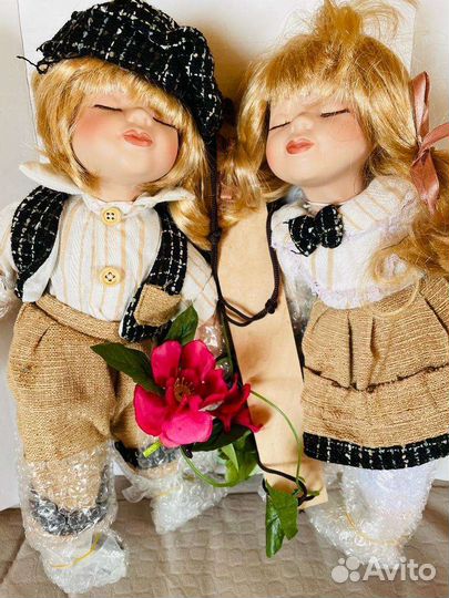 Куклы фарфоровые парные
