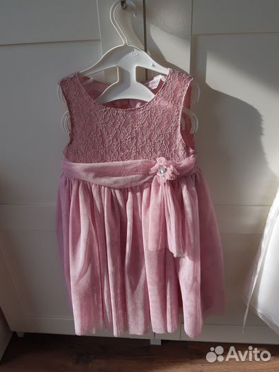 Нарядное платье для девочки 110 размер