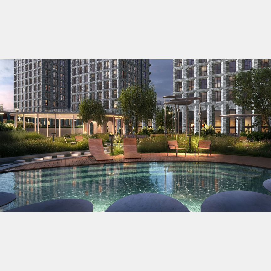 2-к. квартира, 80,1 м², 2/27 эт.