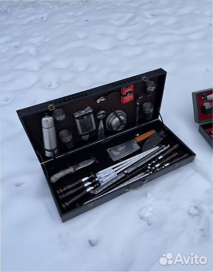 Набор шампуров - отличный подарок начальнику