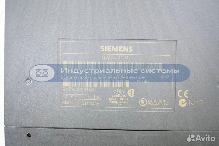 Контроллер Siemens 6ES7 460-1BA00-0AB0