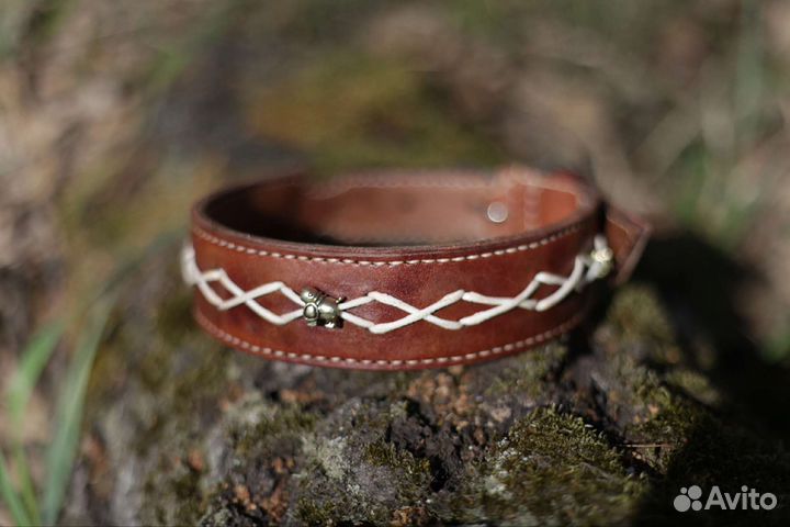 Ошейники для собак ручной работы