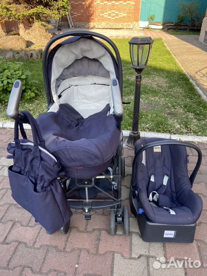 Детская коляска+автокресло