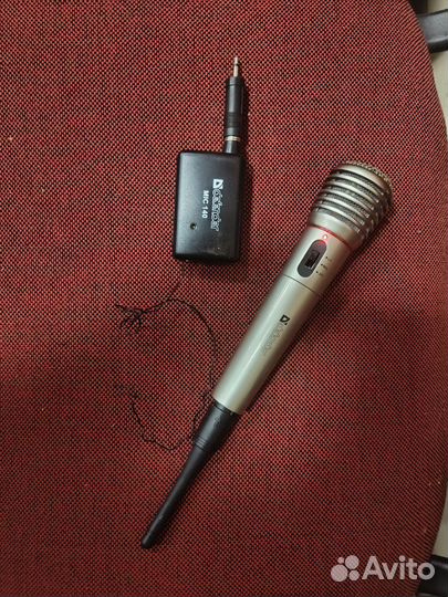 Микрофон радио беспроводной defender MIC-140