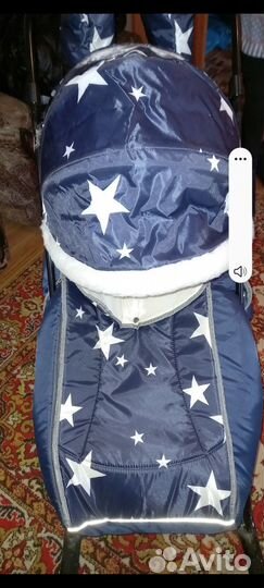 Детские санки коляска бу