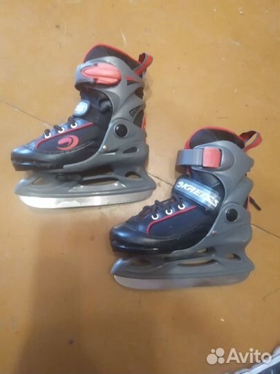 Коньки детские раздвижные