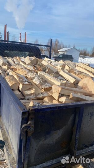 Дрова березовые колотые