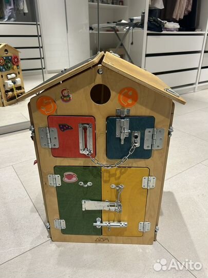 Бизиборд Занятный дом