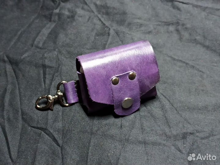 Чехол на airpods pro натуральная кожа