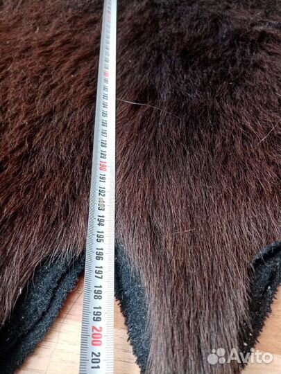 Шкура медведя, имитация