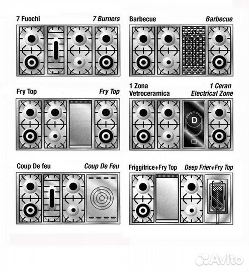 Варочный центр Restart ELG 043 G