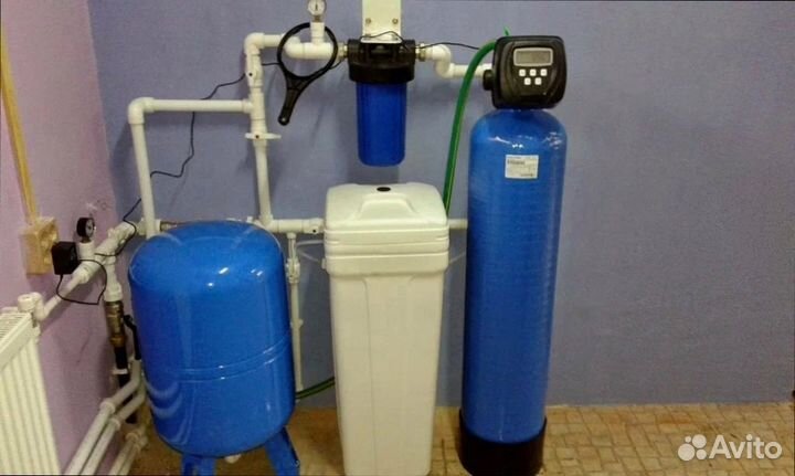 Система очистки воды для коттеджа с установкой