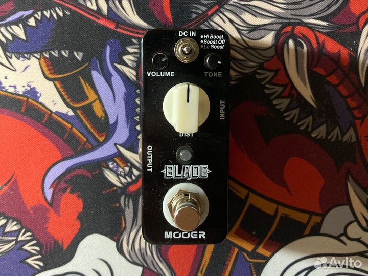 Гитарная педаль mooer blade distortion