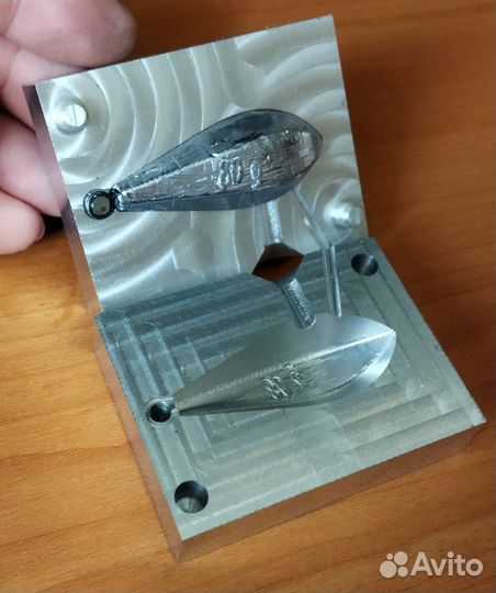 Формы для литья грузил горизонт от 40гр-90гр