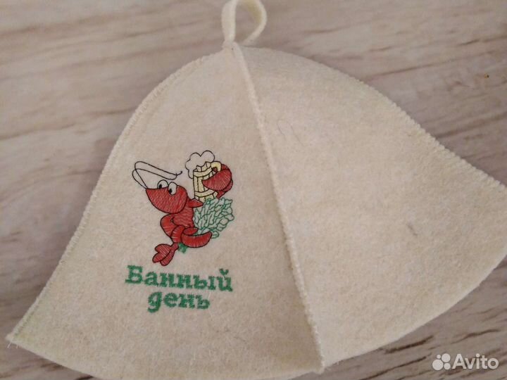 Шапка для бани и сауны