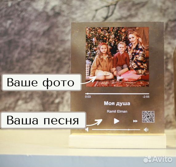 Рамка с музыкой / Лучший подарок