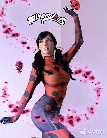 Костюм Леди Баг взрослый