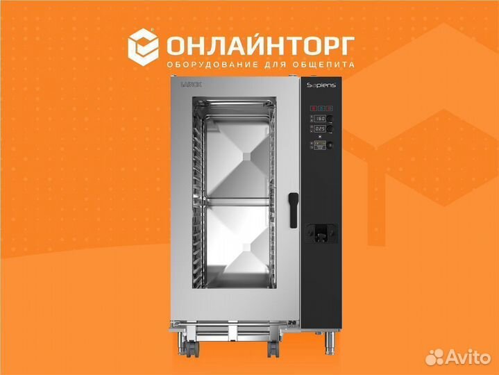 Пароконвектомат lainox sapiens boosted SAE202B+OB2