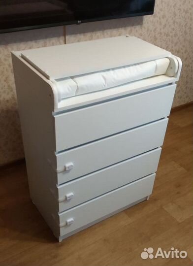 Пеленальный комод c матрасиком