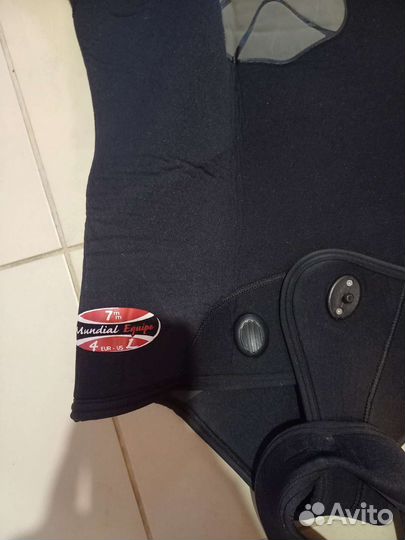 Гидрокостюм beuchat для подводной охоты 7мм