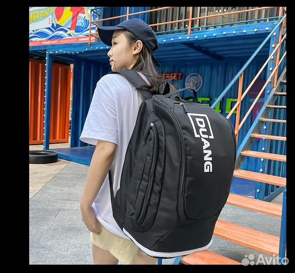 Рюкзак спортивный черный