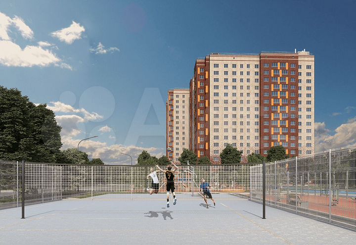 2-к. квартира, 56,5 м², 10/17 эт.