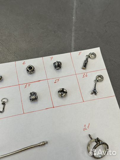 Pandora шармы браслеты