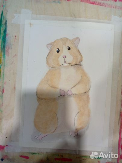 Рисую картины, открытки на заказ