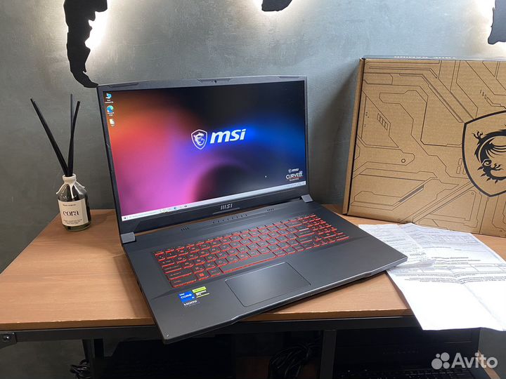MSI Katana IPS144Hz 17,3