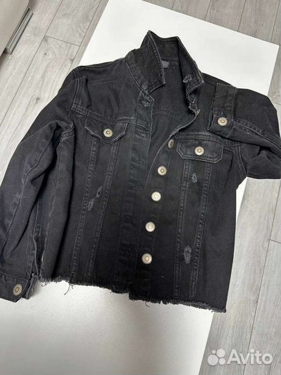 Джинсовый костюм для девочки