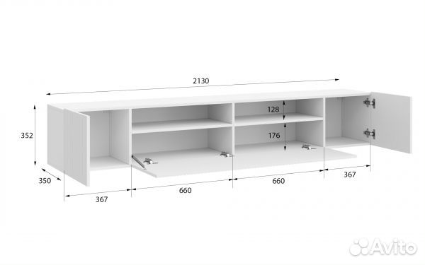 Тв тумба Сканди