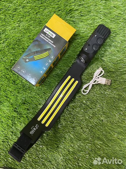 Налобный фонарь С датчиком движения