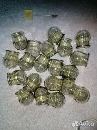 Банки стеклянные медицинские