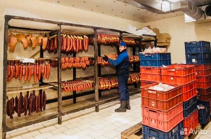 Грузчик в колбасный цех Вахтой Белгород/питание