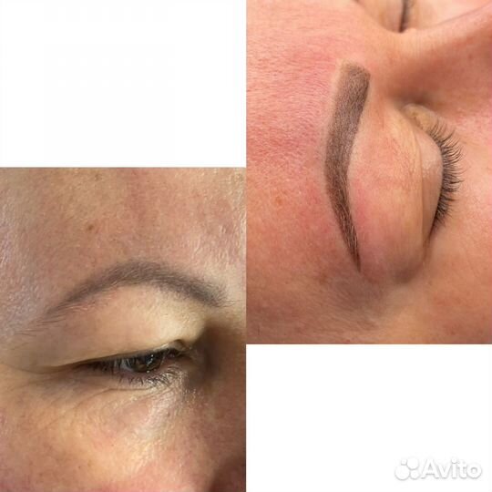 Перманентный макияж бровей и губ