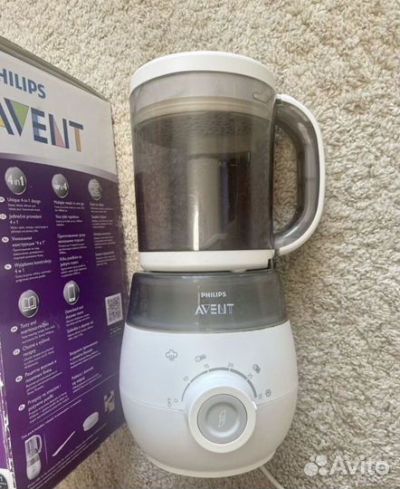 Пароварка блендер philips avent
