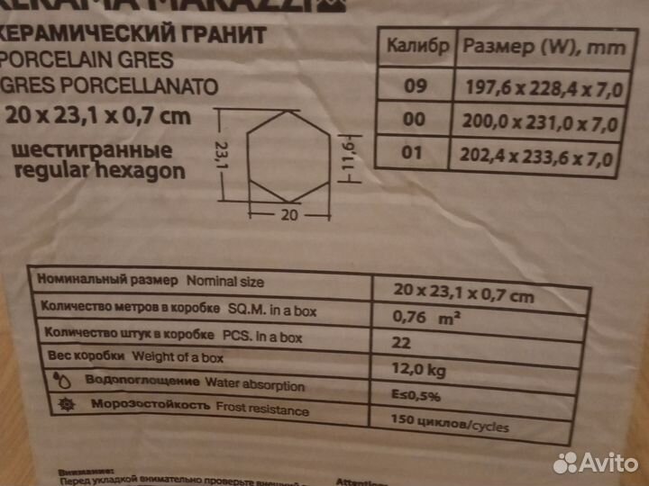 Керамическая плитка для пола